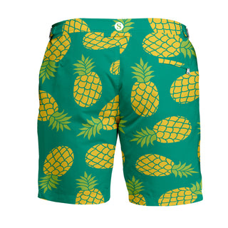 Pineapple Print Men Bathing Suit